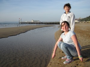 Sea Shell Hunting During Half-Term